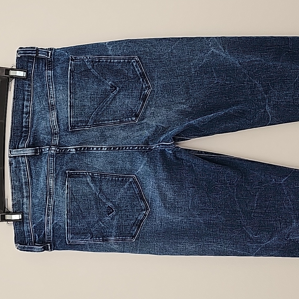 Hudson Tally Skinny Midrise Blue Jeans Womens 30 Nonselvedge Crop Casual EUC